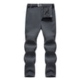 thumbnail image 1 of Elainilye Fashion Men's Winter Pants Clearance Snow Ski Pants Charge Pants Elastic Breathable Outdoor Athletic Mountaineering Pants Long Pants Trousers,Gray, 1 of 9