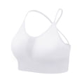 thumbnail image 1 of Elainilye Fashion No Underwire Bras For Women Traceless Yoga Sports Bra Back Support Bra Sleep Bra Wirefree Underwear Bra,White, 1 of 5