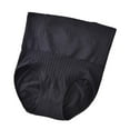 thumbnail image 1 of Elainilye Fashion Panties for Women Solid Color Plus Size High Waist Warm Belly Hip Lift Thin Waist Panties Underwear,Black, 1 of 9