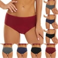 thumbnail image 1 of Elainilye Fashion Postpartum Underwear Large Cotton Underwear Postpartum Recovery Physiological Underwear Panties,Black, 1 of 8