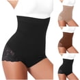 thumbnail image 1 of Elainilye Fashion Shapewear Tummy Control High Waisted Butt Lifting Panties Sexy Leaky Butt Sculpting Body Shaper Pants,Black, 1 of 8
