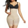 thumbnail image 1 of Elainilye Fashion Shapewear Underwear Breastplate Waist Belt Slimming Body Shaper Waist Trainer Shapewear Hip Tucks In Pants,Beige, 1 of 4