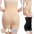 thumbnail image 1 of Elainilye Fashion Shapewear for Women Traceless High Waist Flat Angle Tummy Control Pants Girdle and Butt Lifting Shaping Pants,Beige, 1 of 8