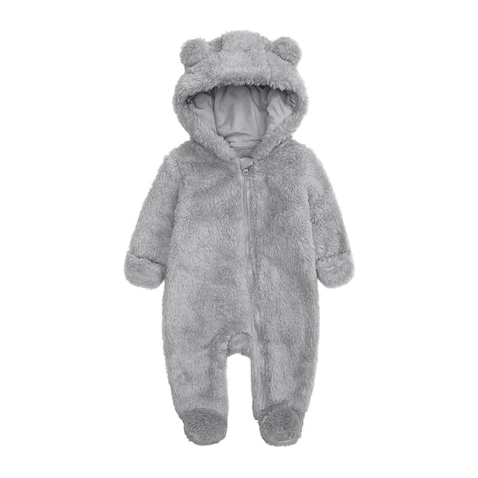 Elainilye Fashion Unisex Baby Clothes Newborn Boys Girls Plush Cute ...