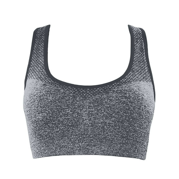 Elainilye Fashion Wirefree Bras For Women Traceless Sports Bra Back Support Bra Sleep Bra Yoga Fitness Underwear Bra,Black