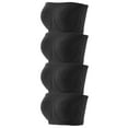 thumbnail image 1 of Elainilye Fashion Wireless Bras For Women Stretch Traceless Bra Bandeau Bra Plus Size Strapless Bra 4pc Daily Bra,Black, 1 of 3