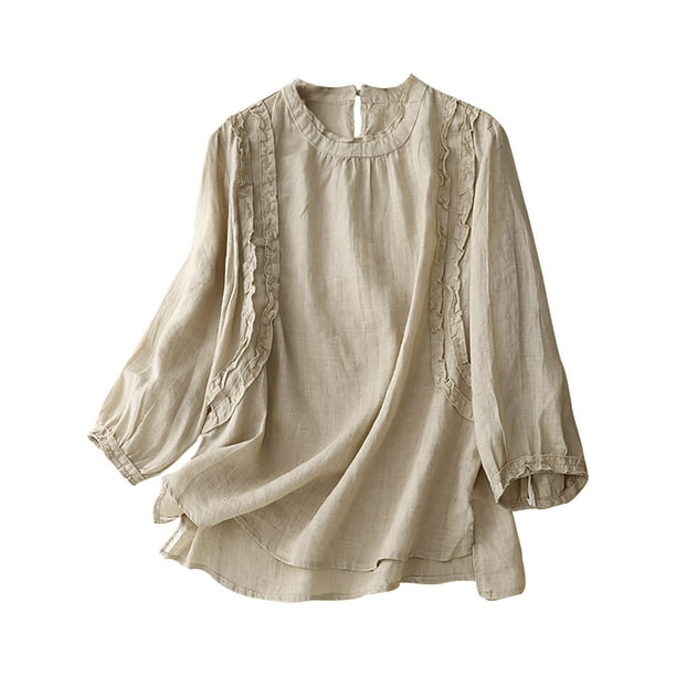 Casual Solid Embroidered Sequins O Neck T-Shirts Casual Solid Embroidered Sequins O Neck T-Shirts