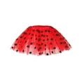 thumbnail image 1 of Elainilye Fashion Women's Fairy Skirt Pleated Gauze Short Skirt Adult Dancing Skirt Gauze Dress Ballet Tutu Skirt,Red, 1 of 4