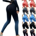 thumbnail image 1 of Elainilye Fashion Womens Athletic Pants Casual Gradient Print Yoga Pants High Waist Loose Straight Long Pants,Blue, 1 of 7