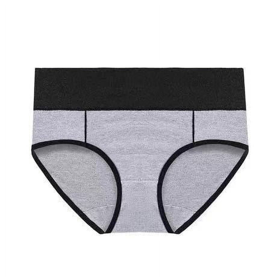 6 Pieces Summer Women High Waist Cotton Underwear