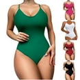thumbnail image 1 of Elainilye Fashion Womens Swimsuits One Piece Sexy Solid Color Swimwear High Waist Swimwear Bathing Suit,Pink, 1 of 7