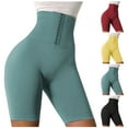 thumbnail image 1 of Elainilye Fashion Yoga Pants for Women High Waist Trainer for Corset Cincher Body Shaper Gym Workout Pants,Green, 1 of 4