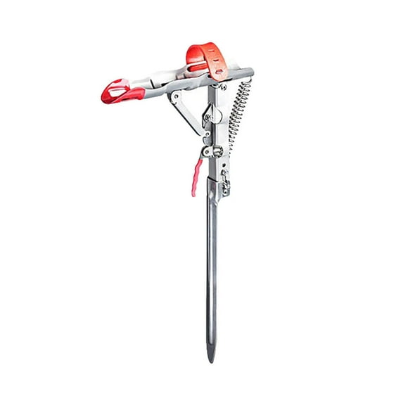 Elainilye Fishing Rod Holder, Auto Spring Heavy Duty Fishing Rod Holder, Max110 pounds, 22In