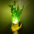 thumbnail image 1 of Elainilye Floating Fireball Decor, Luminous Levitating Orb for Indoor Home Halloween Decoration, Glowing Mantel Accent, Spooky Party Table Centerpiece Gift, Green, 1 of 6
