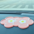 thumbnail image 1 of Elainilye Floral Shape Dashboard Mat, Non-Slip Plastic Car Accessory, Multipurpose Decorative Pad for Home, Office, or Vehicle Interior Arrangement, 1 of 6