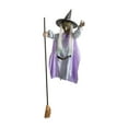 thumbnail image 1 of Elainilye Flying Witch Lawn Yard Decoration, Levitating Character Scene Prop, Halloween Garden Hovering Figure for Porch Patio Themed Displays, 1 of 9