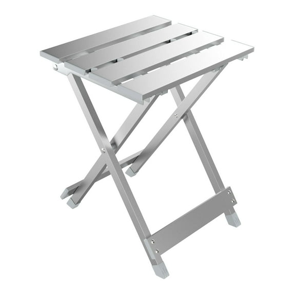 Elainilye Folding Side Table, Aluminum Camp Table, Portable Outdoor Table for Patio, RV, Picnics