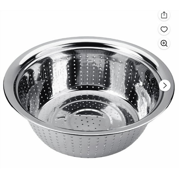 Elainilye Food Grade Stainless Steel Multipurpose Basin, Thickened Kitchen Utility Bowl for Washing Mixing, Rustproof Heavy Duty Container for Commercial Home Use