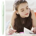 thumbnail image 1 of Elainilye Gel Pens, 12 Pack 0.5mm Retractable Fine Tip Writing Pens for Journaling Home Office Notes Smooth Ink Quiet Click Design 0.07oz Each​​, Mint Green, 1 of 6