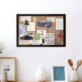 thumbnail image 1 of Elainilye Hanging Photo Display Board 12x16 Inch Cork Board Message Board for Photo Wall Decor Office Home Organization Bulletin Board Gift, 1 of 6