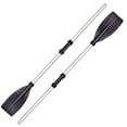 thumbnail image 1 of Elainilye Kayak Paddle, 2pc Aluminum Alloy Oar, Thickened Hand Crank Design For Inflatable Boats, Fishing Boats, Rubber Rafts, 1 of 9