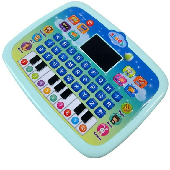 Gallickan Kids Tablet/toddler Learning Pad with Led Screen Teach Alphabet, Numbers, Word, Music, Math, Early Development Interactive Electronic Toy for Boys & Girls 3 Years+