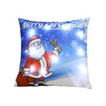 thumbnail image 1 of Elainilye LED Christmas Pillows with Lights Short Printed Sofa Cushions for Holiday Gifts Home Decor Festive Throw, 1 of 6