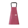 thumbnail image 1 of Elainilye Lightweight Canvas Work Apron for Adults, Breathable Kitchen Cooking Apron with Pockets, Adjustable Summer Smock for Gardening Painting Crafting Chef Use, 1 of 6