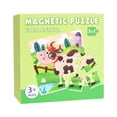 thumbnail image 1 of Darzheoy Magnetic Puzzle for Kids Ages 3 to 6, Educational Toy for Puzzle Thinking and Logic Skills Development, Preschool Learning Game with Magnetic Pieces, 1 of 4