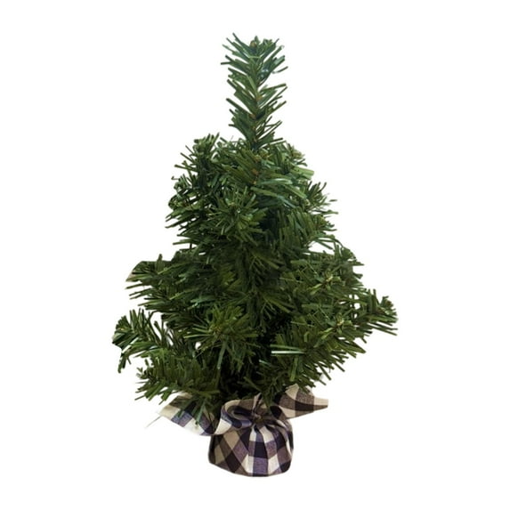 Elainilye Miniature Artificial Christmas Tree 24 Inch with Decorations for Home Tabletop Decor Holiday Gifts Party Decoration