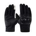thumbnail image 1 of Elainilye Motorcycle Riding Gloves Touchscreen Compatible Full Finger Protection, Non Slip Grip Impact Protection Off Road, Men's Outdoor Racing Gloves For Safety Comfort, 1 of 6