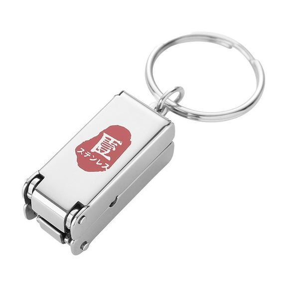 Elainilye Nail Clippers Keychain, Portable Mini Folding Nail Clippers, for Travel, Camping, & Outdoors,1.5x0.8x0.5 in