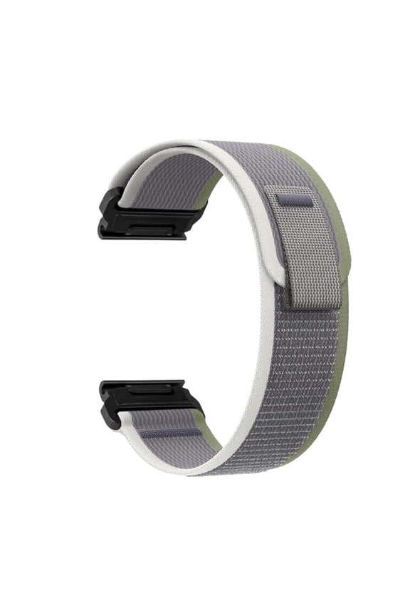 Elainilye Nylon Woven Smart Watch Replacement Band, Quick Release Buckle Strap for Cycling Hiking, Durable Wristband with Adjustable Closure for Fitness Tracking