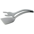 thumbnail image 1 of Elainilye Omelette Flipping Spatula, 2-in-1 Food Clip, Toast Tongs for Kitchens, 1 of 5