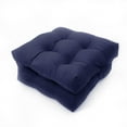 thumbnail image 1 of Elainilye Outdoor Chair Cushions, For Rocking Chairs Garden Benches Rattan Chairs,2Pcs, 20.9x 20.9in, Navy, 1 of 6