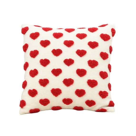 Elainilye Pillow Cushion Soft for Sofa Bedside Window Waist Support Valentine's Day Home Decor Comfort Gift