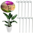 thumbnail image 1 of Elainilye Plant Support Stakes, Spiral Single Stem Plant Supports, Climbing Plant Stake Tower, Metal Garden Plant Supports Frame, Plant Cage Support Ring for Potted Plants Tomato Rose Vine, 1 of 9