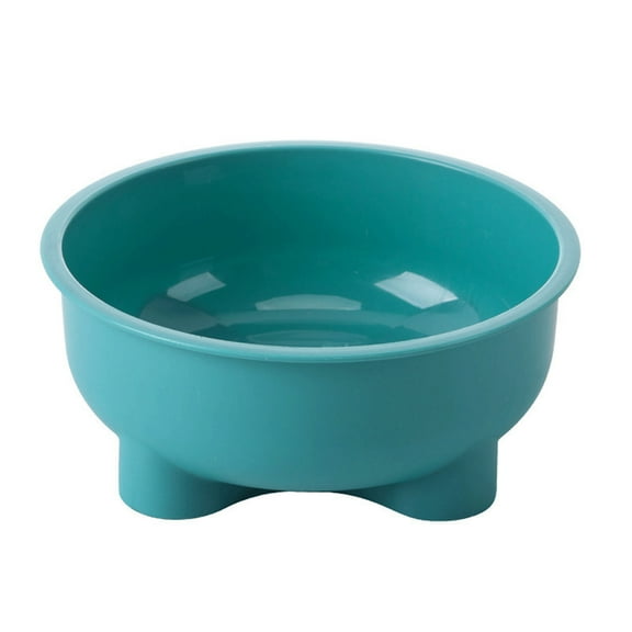 Elainilye Plastic Dog Bowls, Large Capacity Non-Slip and Easy Clean Pet Food and Water Bowls for Dogs and Cats, Multi-Colored Pet Feeding Supplies