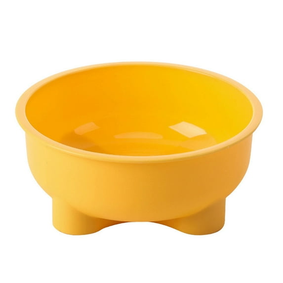 Elainilye Plastic Dog Bowls, Large Capacity Non-Slip and Easy Clean Pet Food and Water Bowls for Dogs and Cats, Multi-Colored Pet Feeding Supplies