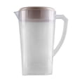 thumbnail image 1 of Elainilye Plastic Water Pitcher with Lid 3 Liter, Large Capacity Cold Water Jug for Iced Tea Lemonade, Clear Measuring Container for Kitchen, 1 of 6