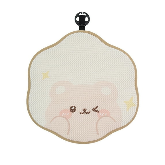 Elainilye Plush Comfort Car Seat Cushion, Enhanced Support Gel Foam Pad, Universal Fit Vehicle Driver Passenger Long Ride Comfort Solution