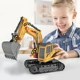 thumbnail image 1 of Elainilye Remote Control Excavator Toy Batteries Hydraulic Construction Vehicles Rc Trucks Toys for Boys Girls Kids 3 4 5 6 7 8 9 10 Years Old,Toys!, 1 of 4
