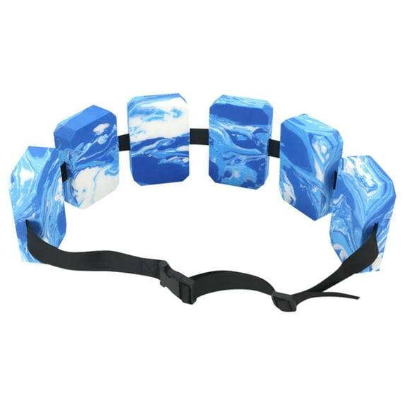 Elainilye Removable Swim Float Belt With Multiple Buoyant Sections Adjustable Fit, Beginner Swimming Assistance Aid For Adults, Water Safety Training Pool Lake Beach Activities
