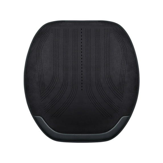 Elainilye Semi Cover Breathable Seat Cushion, Leather Velvet Car Seat Pad Protector, Universal Fit Half Pack Bench Cover For Auto Sofa Office Chair Protection