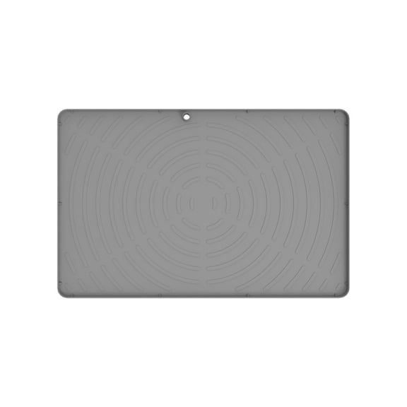 Elainilye Under Sink Mat 34 x 22 Inches for Bathroom Kitchen Cabinets Non-Slip Drip Tray Easy to Clean Under Shelf Liner Eco-Friendly Waterproof Protective Mat