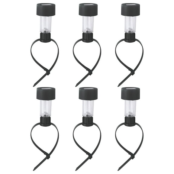 Elainilye Solar Pool Lights, Waterproof Solar Warm Light, Pool Enclosure Lighting Decor, Solar Pool Side Lights for Above Ground Pools,LED Pool Accessories, Night Light，6Pcs