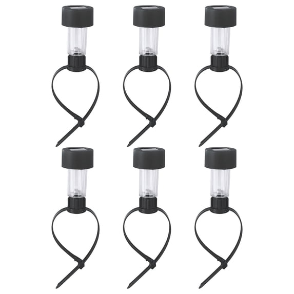 Elainilye Solar Pool Lights, Waterproof Solar Warm Light, Pool Enclosure Lighting Decor, Solar Pool Side Lights for Above Ground Pools,LED Pool Accessories, Night Light,6Pcs