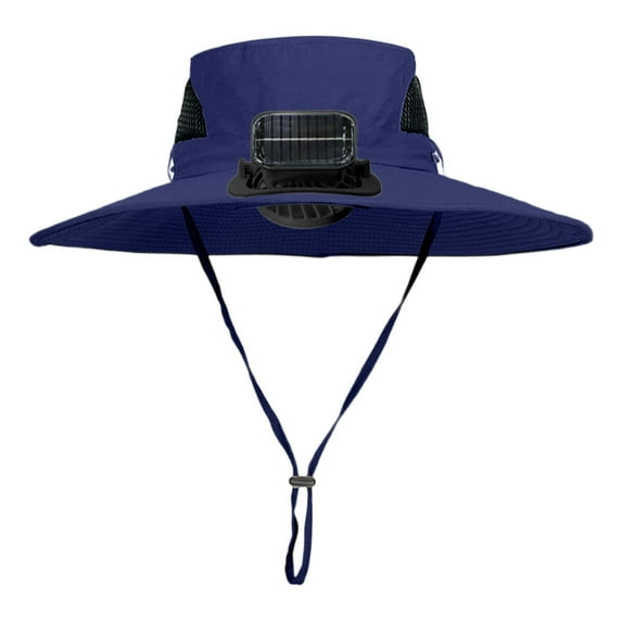 Elainilye Solar-Powered Kids' Sun Visor with Cooling Fan, Adjustable Outdoor Hat for Summer Activities, Lightweight Design for Park Visits and Family Outings