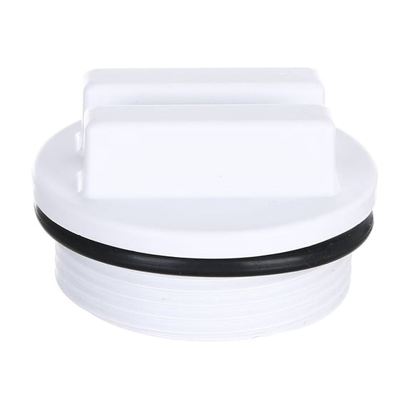 Elainilye Threaded Pool Spa Return Line Plug, 1.5inch Filter Winterizing Stopper, O-Ring Seal Closure for Pool Equipment Protection, Off-Season