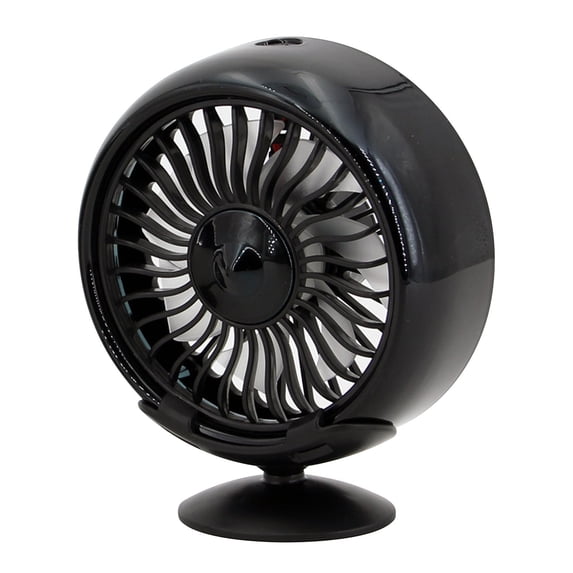 Elainilye USB Car Air Vent Clip Fan, Multifunction Vehicle Cooling Fan, Adjustable Mini Fan for Dashboard, Cup Holder Mounting